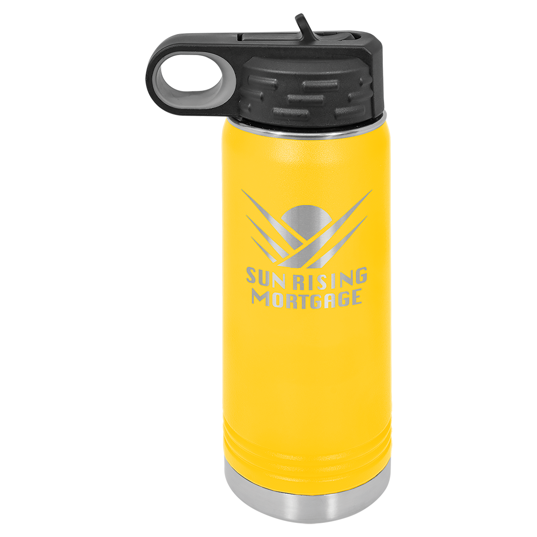 20 oz. Insulated Ringed Water Bottle image 4