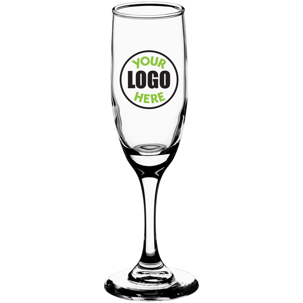 6 oz. Flute Glass 12 pk image 1