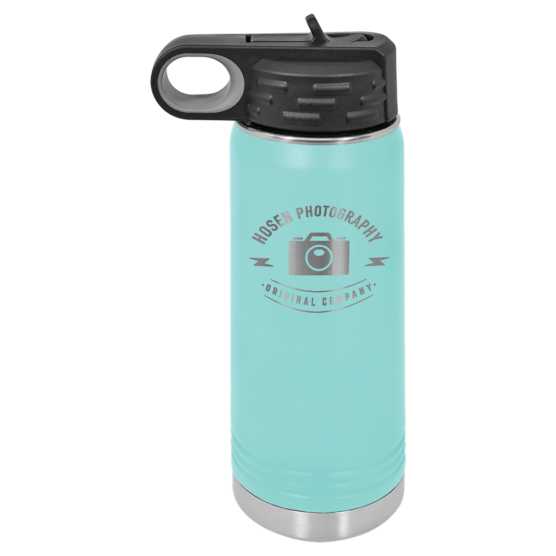 20 oz. Insulated Ringed Water Bottle image 5