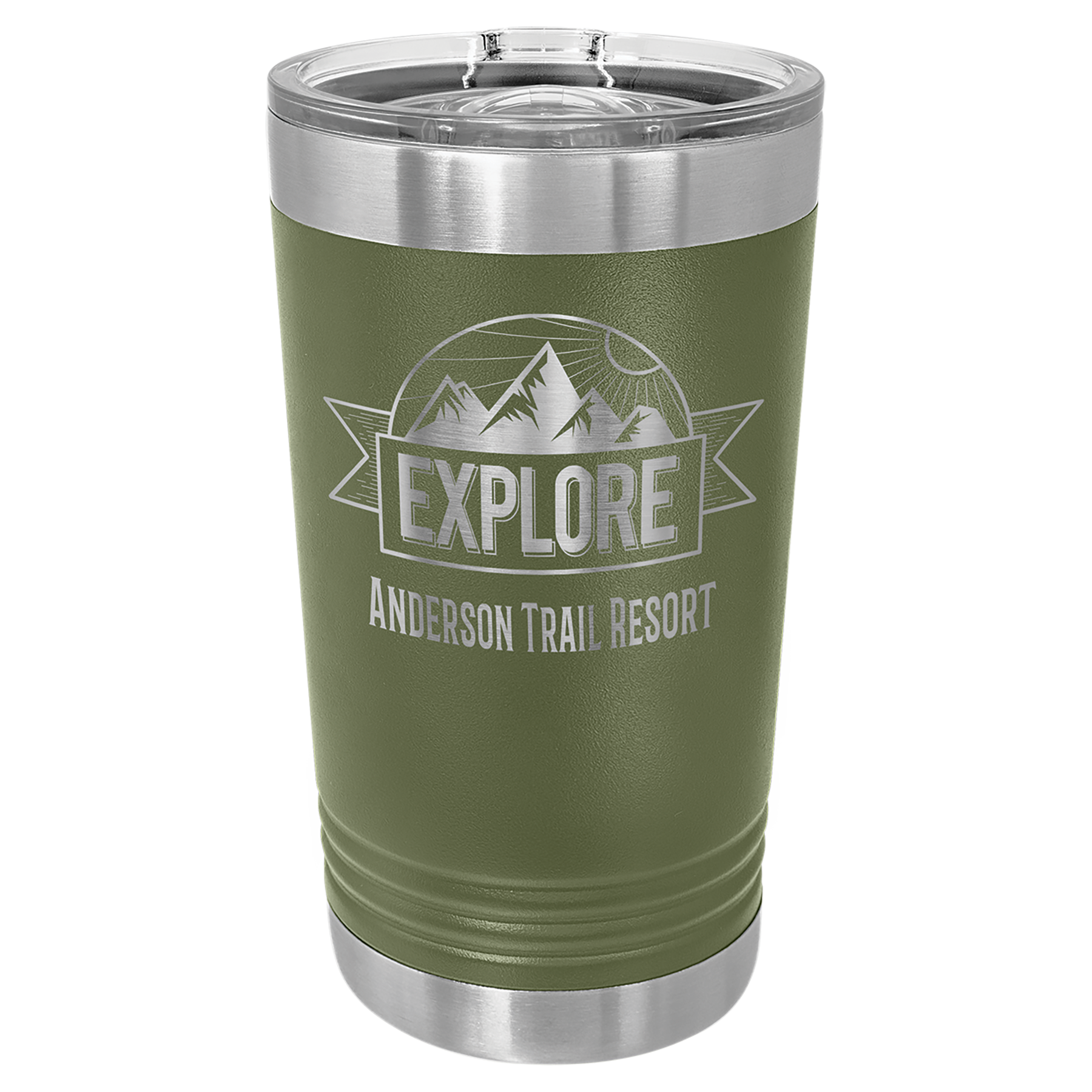 16 oz. Pint Tumbler with Slider Lid image 0