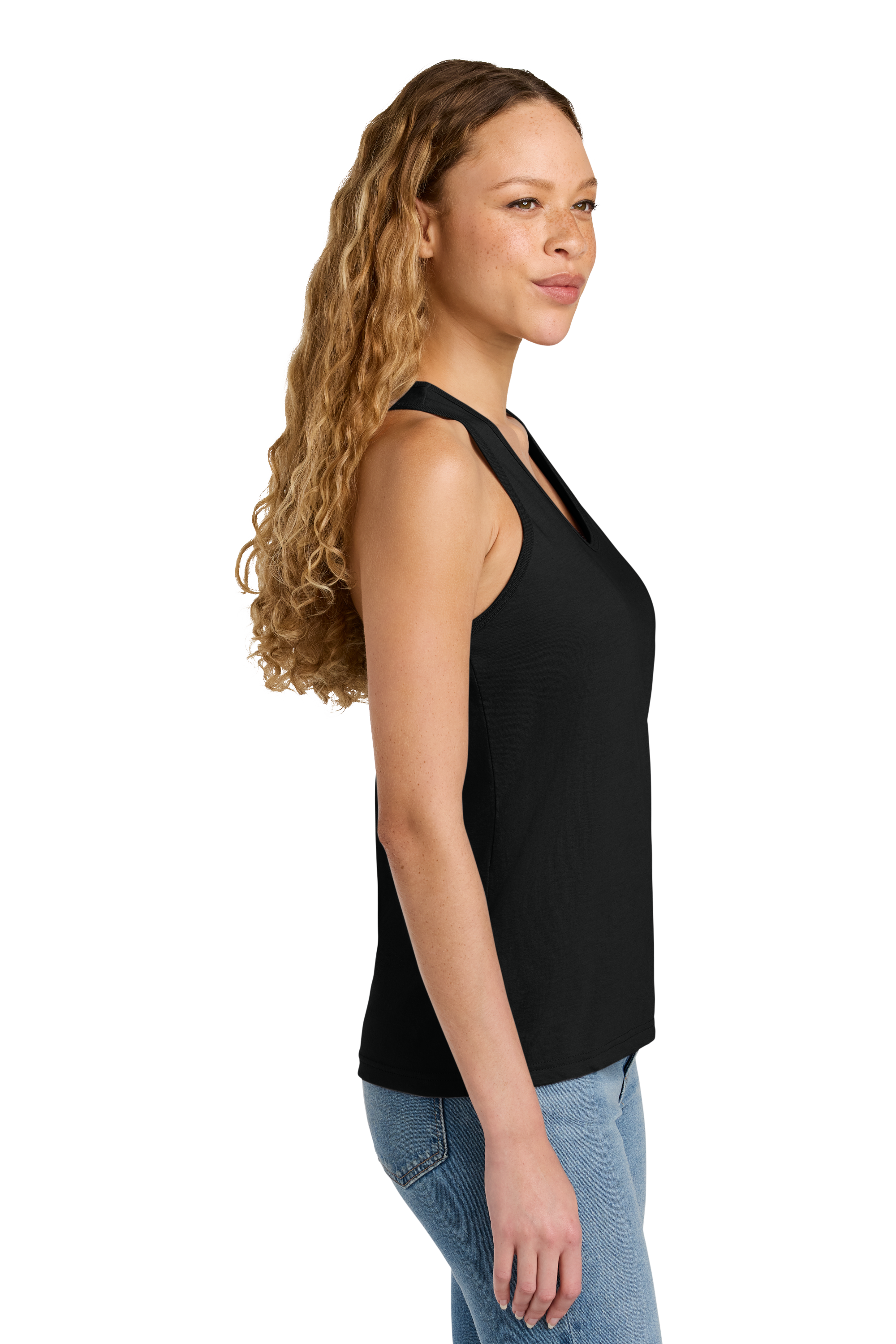 Custom Printed Softstyle® Women’s CVC Racerback Tank