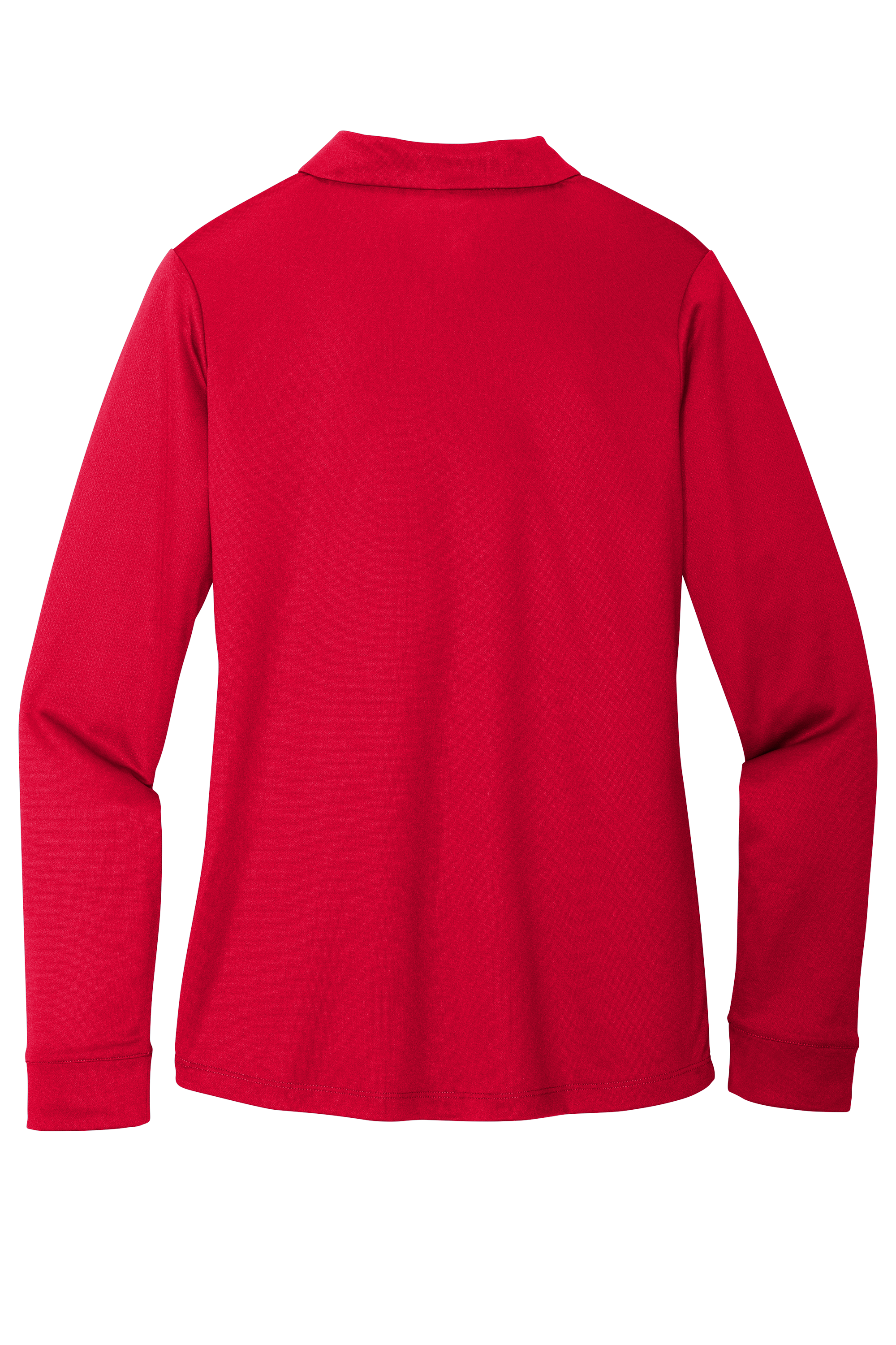 Port Authority® Women's Silk Touch™ Performance Long Sleeve Polo with Custom Printing