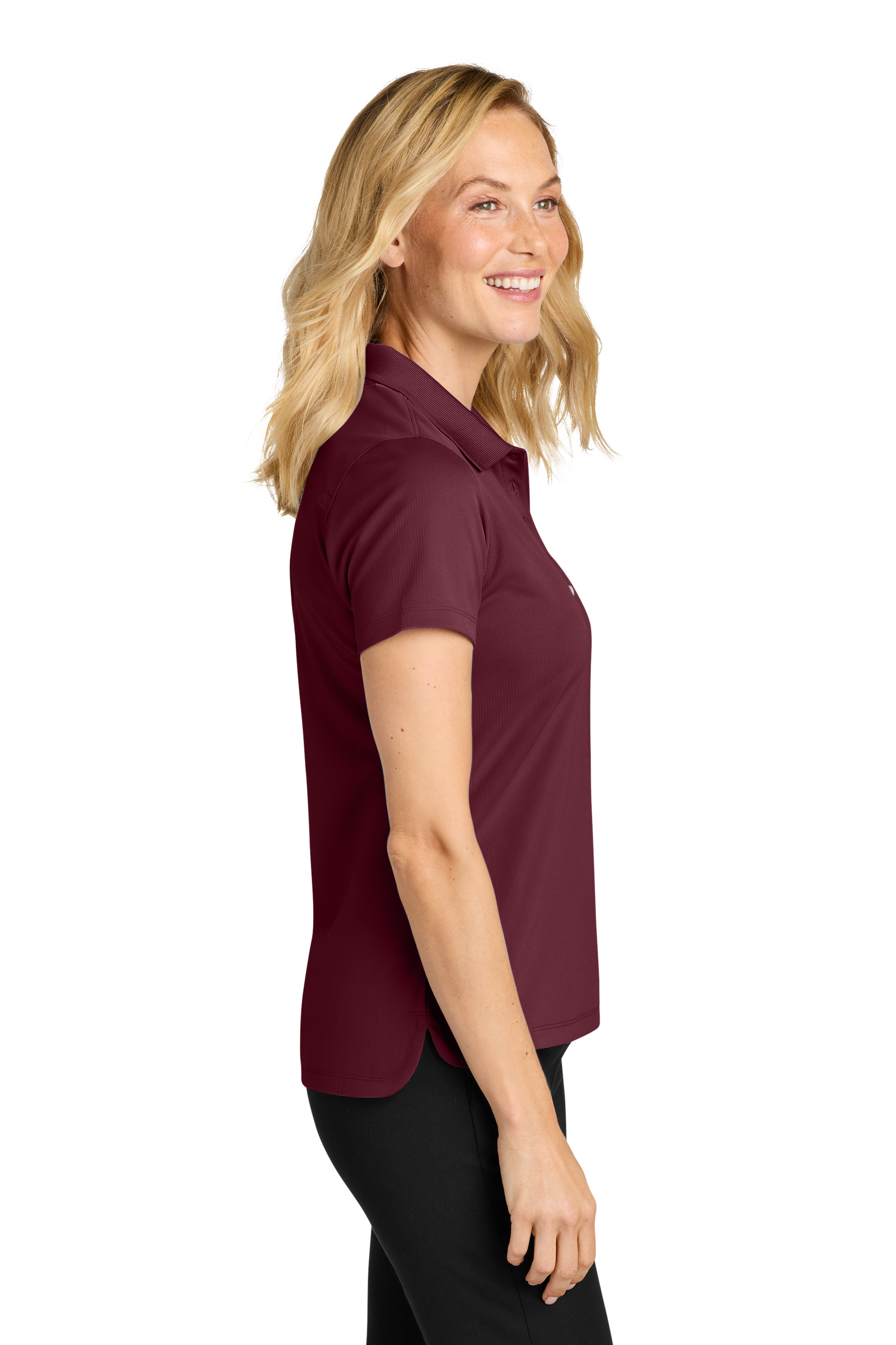Women’s Dry Zone® Stain-Release Grid Polo