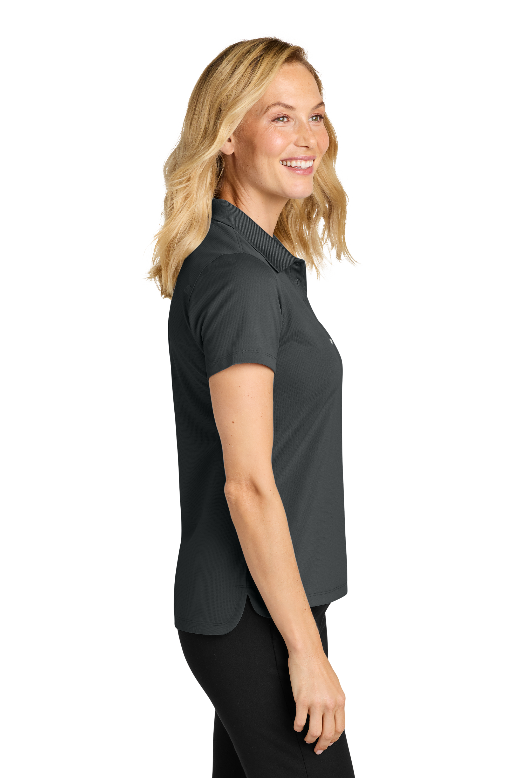 Women’s Dry Zone® Stain-Release Grid Polo