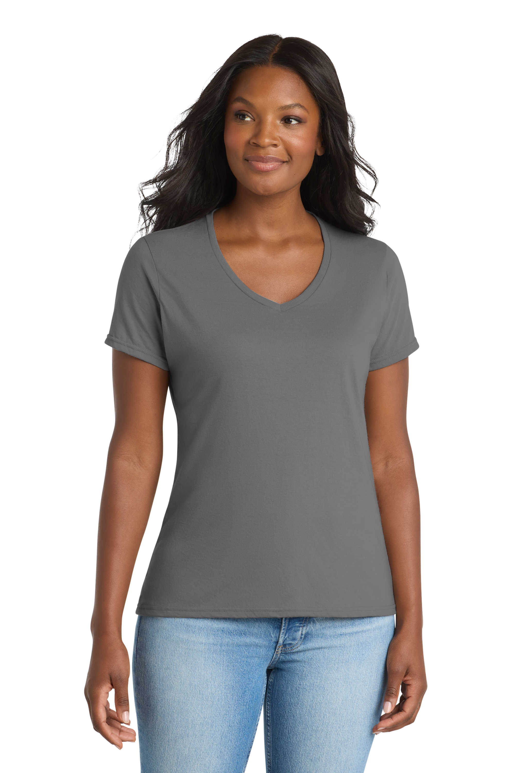 Women's Performance Blend V-Neck Tee