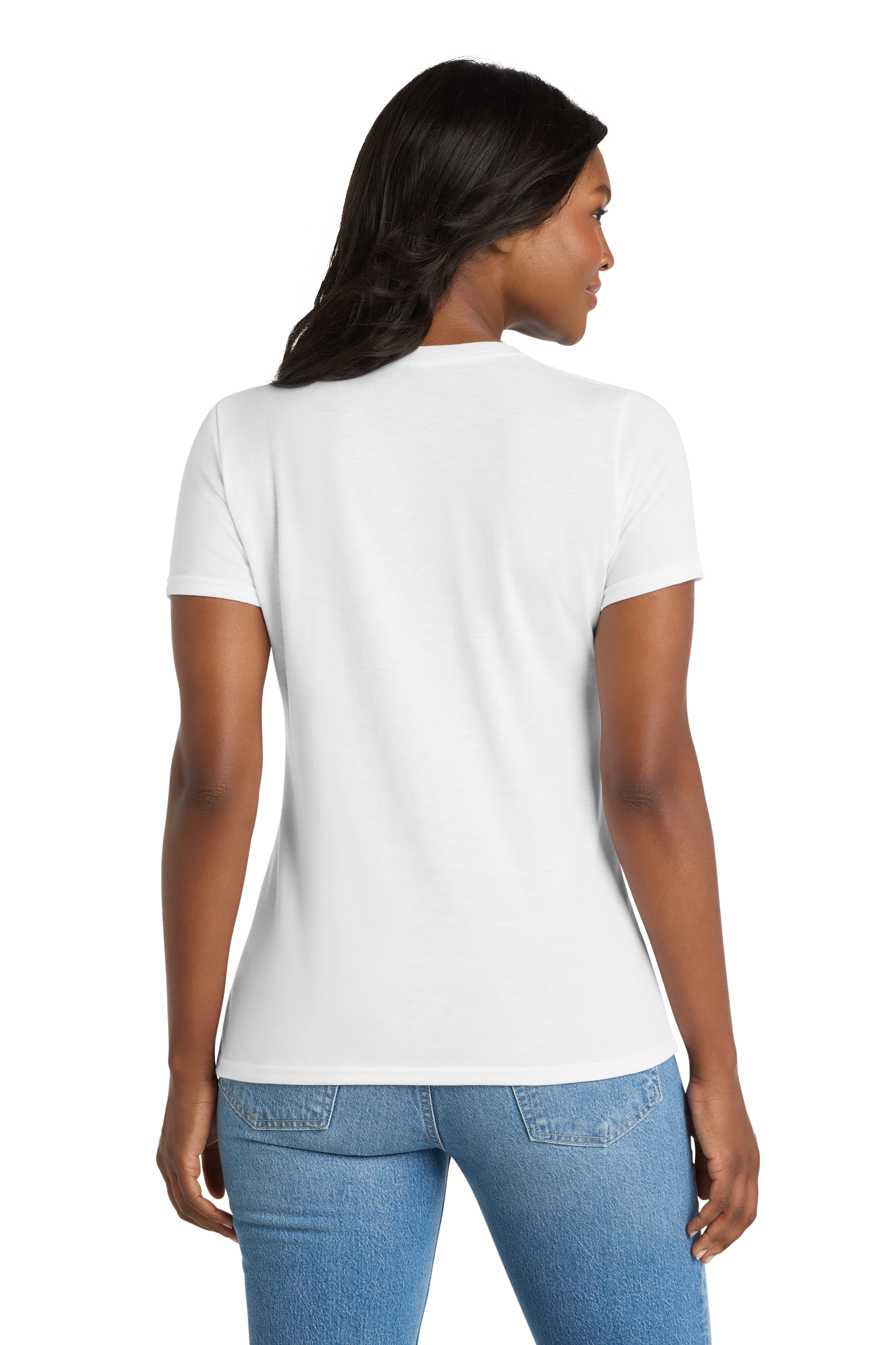 Women's Performance Blend V-Neck Tee
