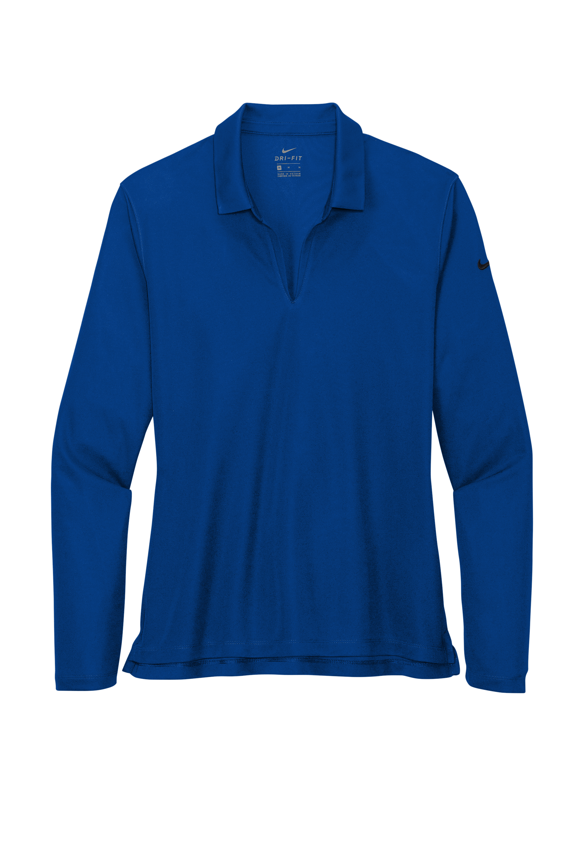 Nike Women's Dri-FIT Micro Pique 2.0 Long Sleeve Polo with Custom Printing!