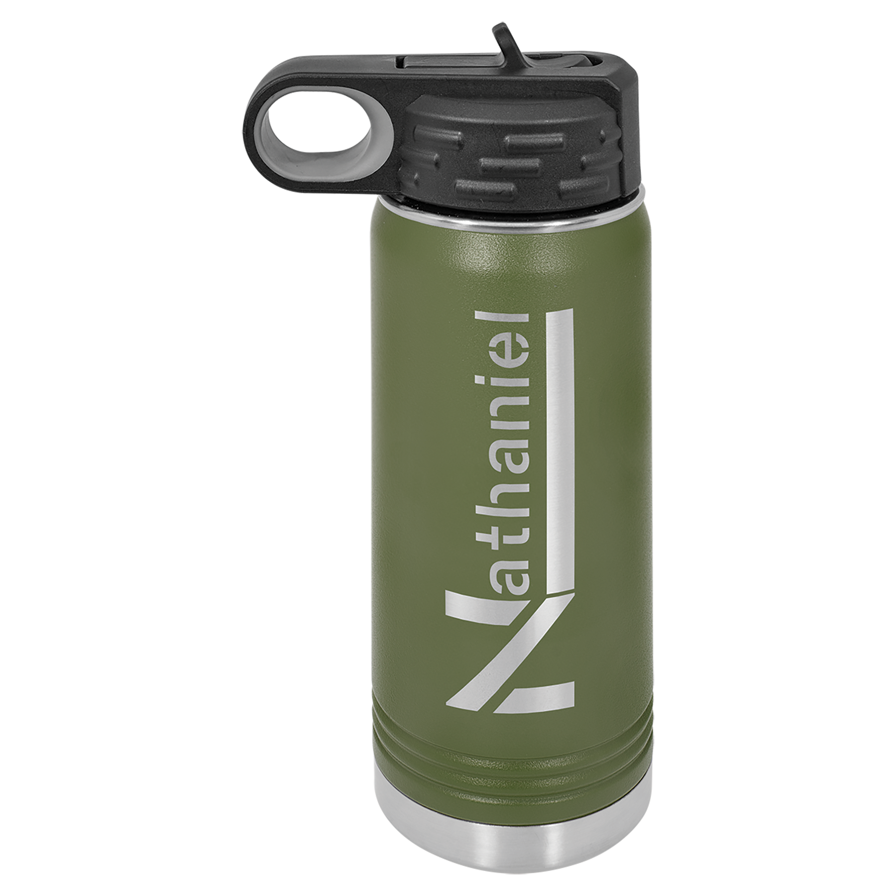 20 oz. Insulated Ringed Water Bottle image 1