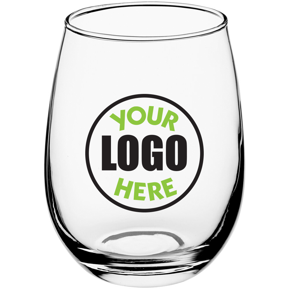 Customized 12 oz Stemless Wine Glass - Case of 12 image 3