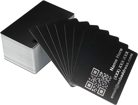 Metal business cards (50 cards) image 5