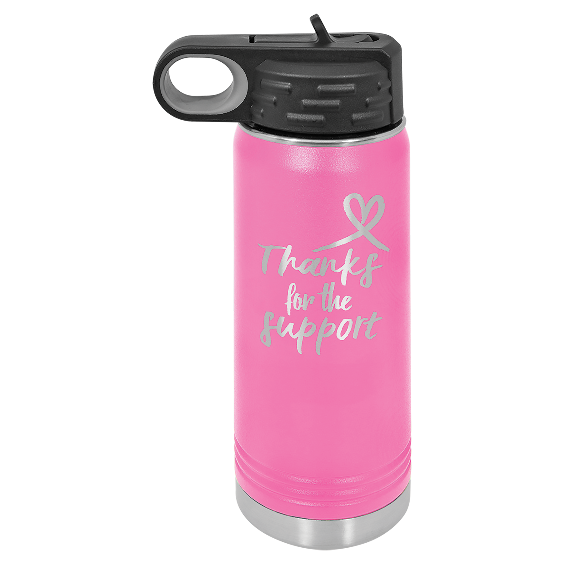 20 oz. Insulated Ringed Water Bottle image 7