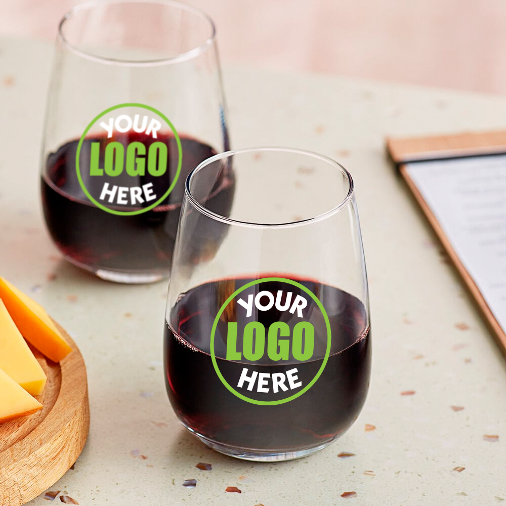17 oz. Customizable Stemless Wine Glass- 72pk/6 cases image 0