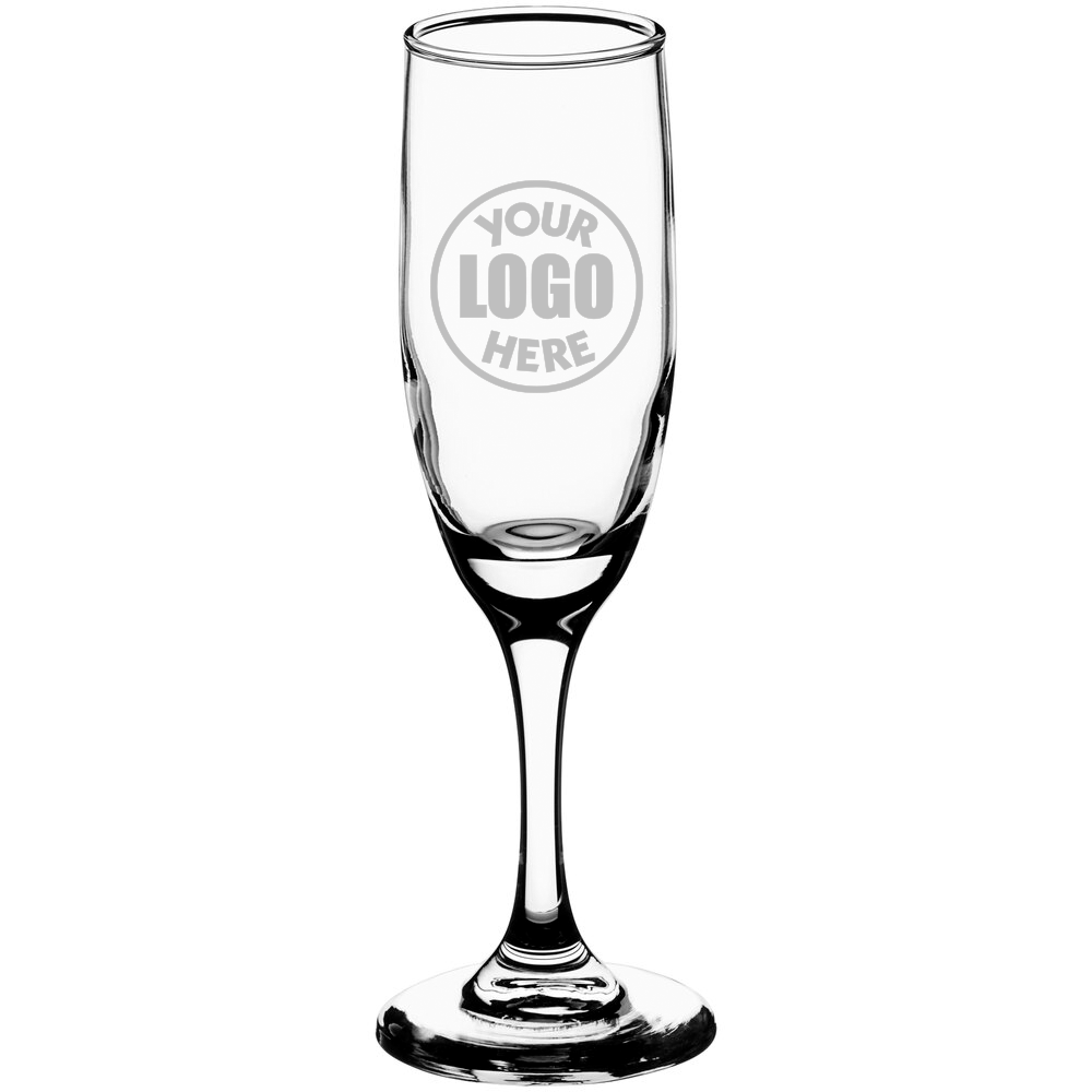 6 oz. Champagne Flute Glass- 72pk/6 cases image 2