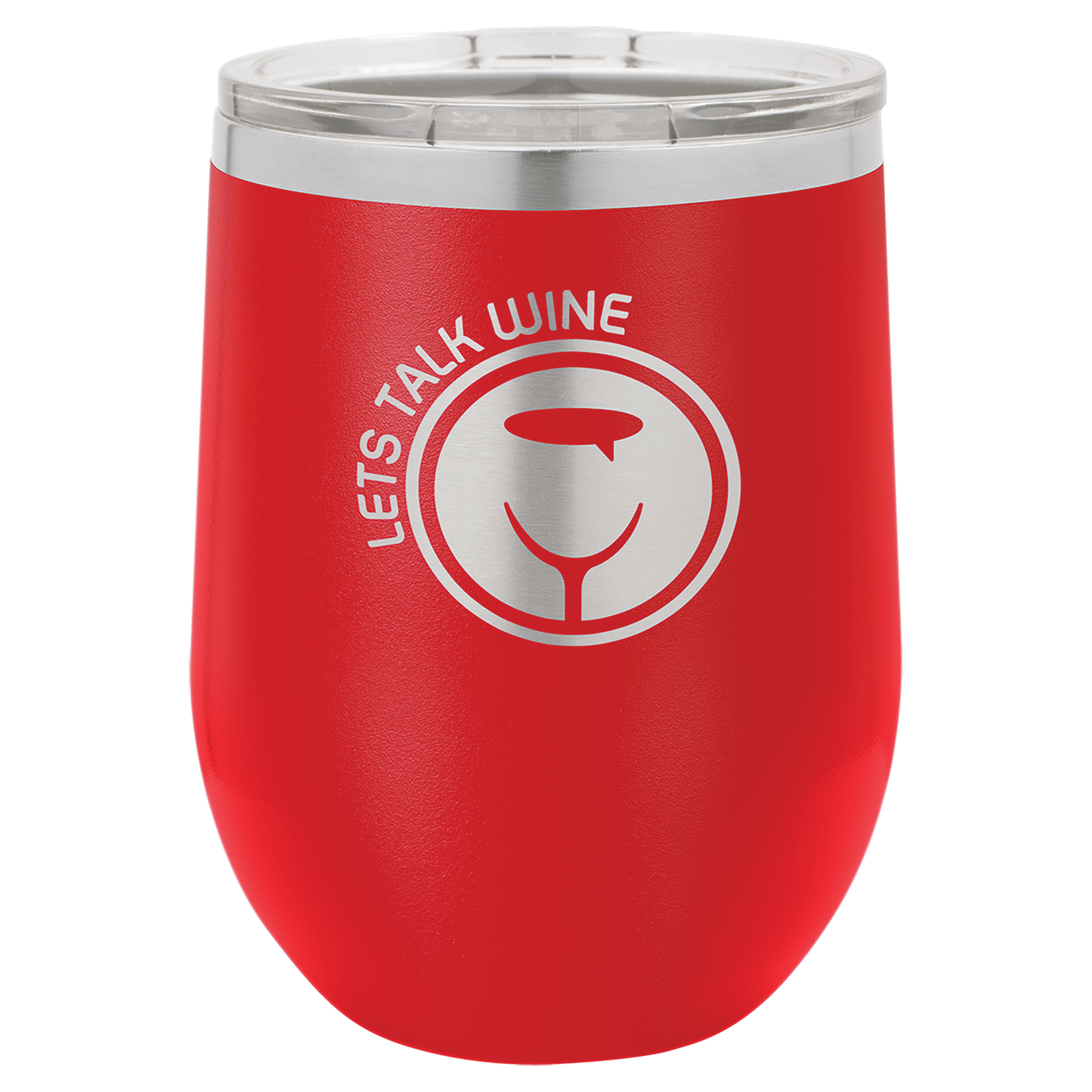 12 oz.  Insulated Wine Tumbler with Lid image 11