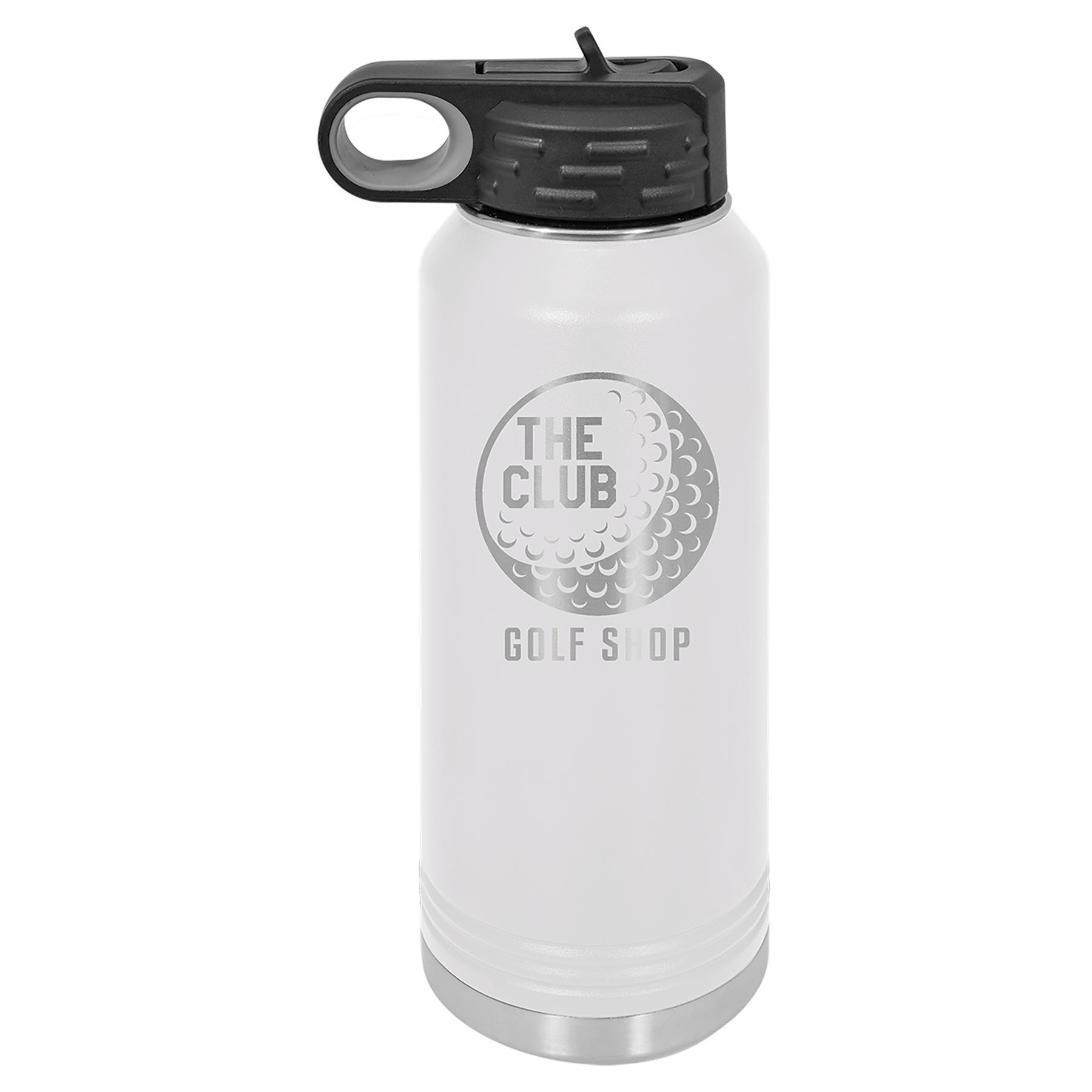 Engraved 32 oz. Insulated Ringed Water Bottle (Neutral colors) image 1