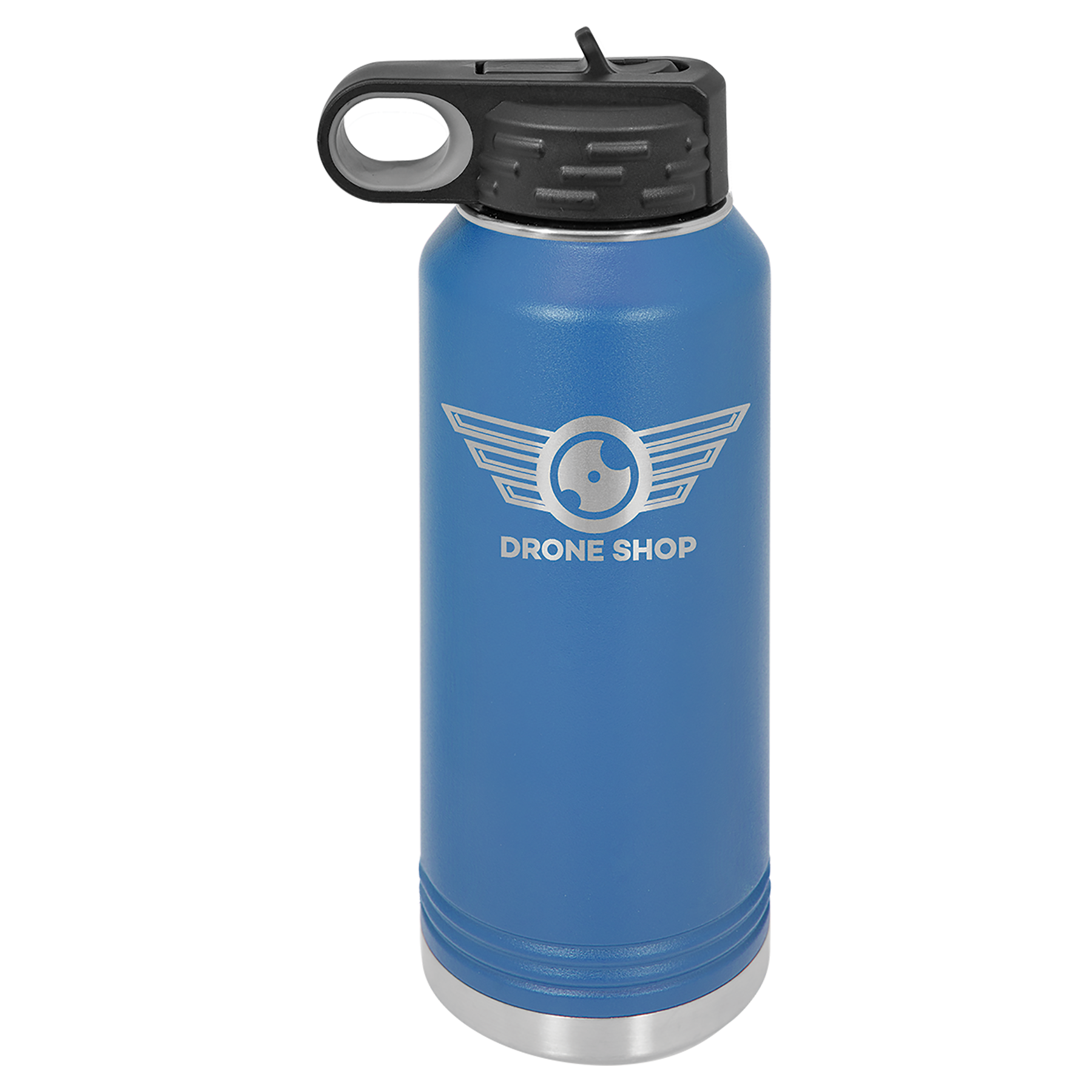 Engraved 32 oz Insulated Ringed Water Bottle image 12
