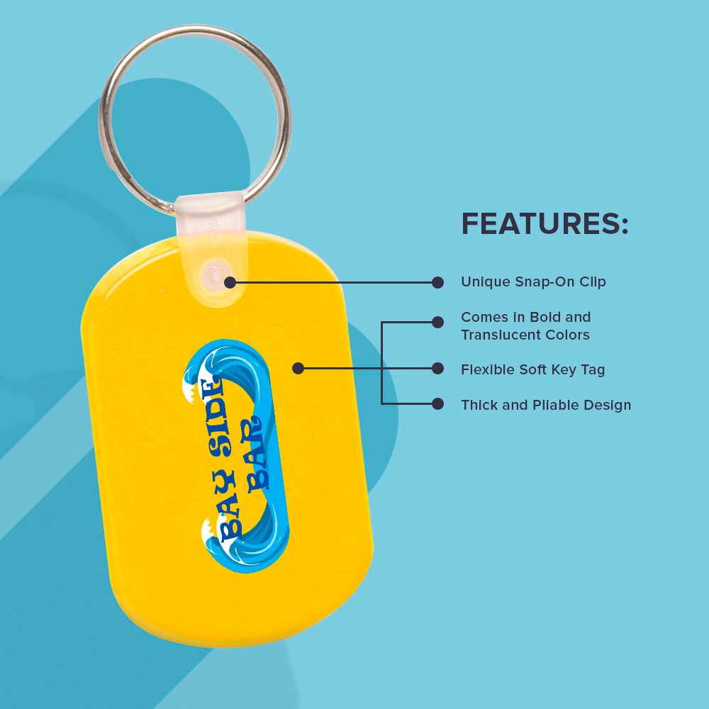 Soft Plastic KeyTag- 100 pk image 9