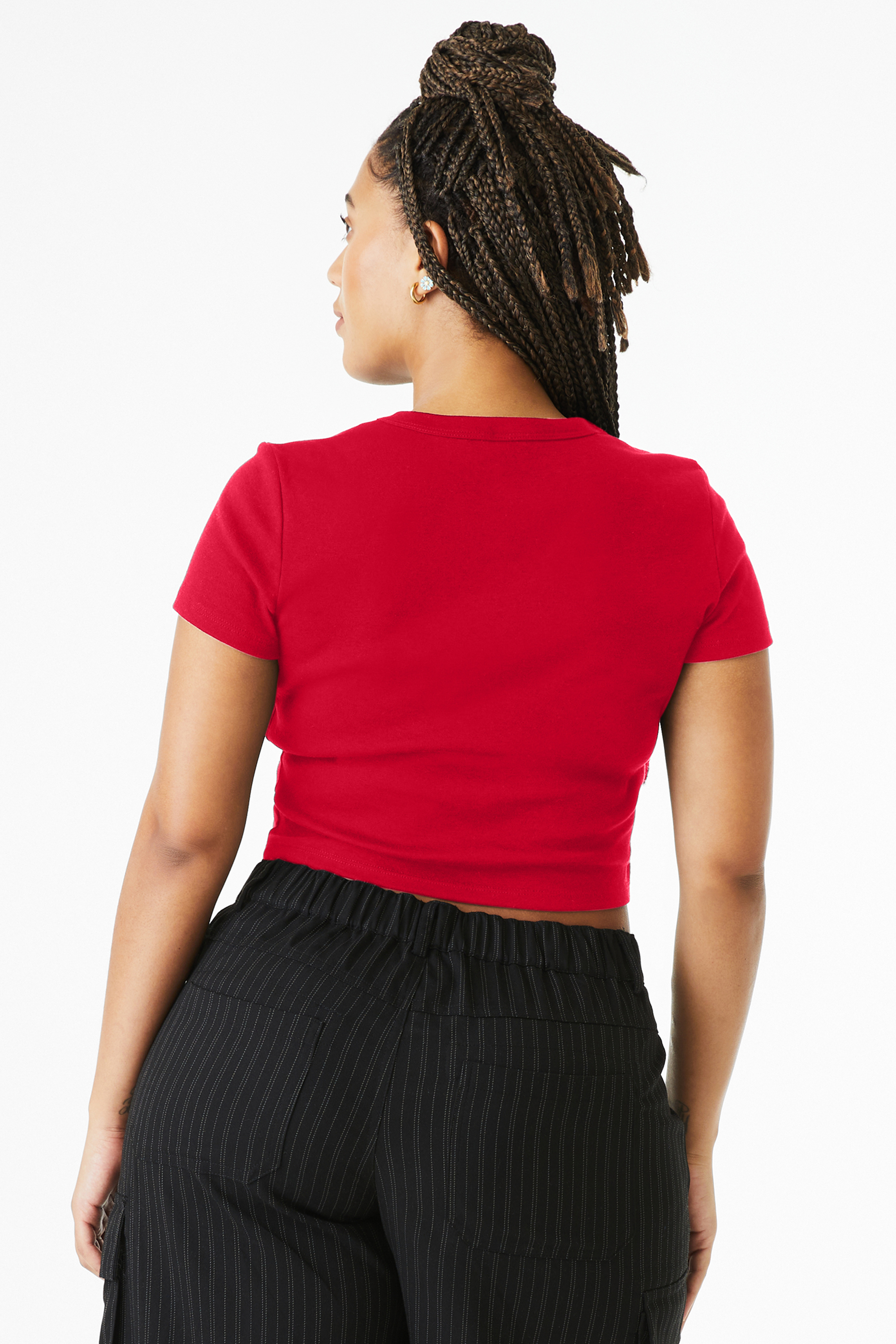 BELLA+CANVAS® Women’s Micro Rib Baby Tee with Custom Printing