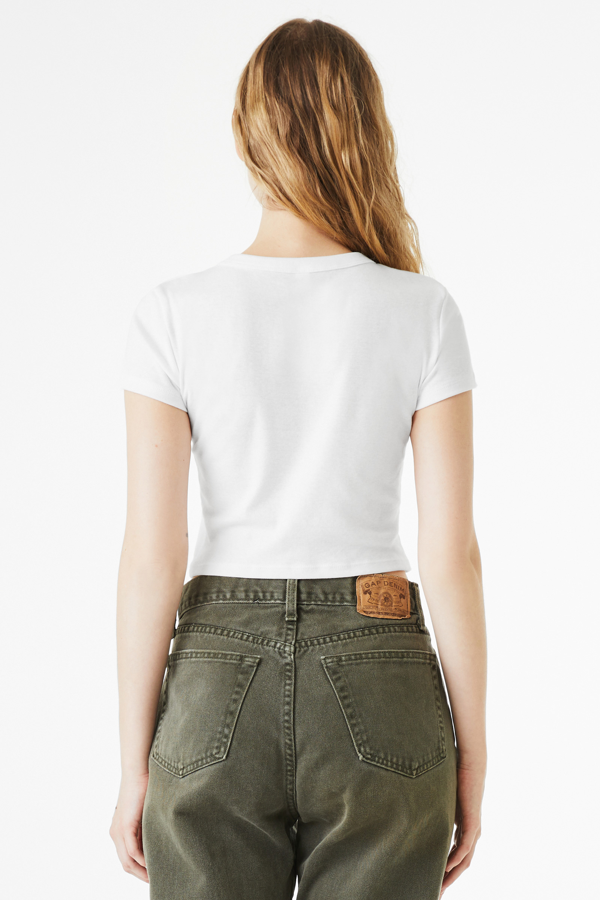 BELLA+CANVAS® Women’s Micro Rib Baby Tee with Custom Printing