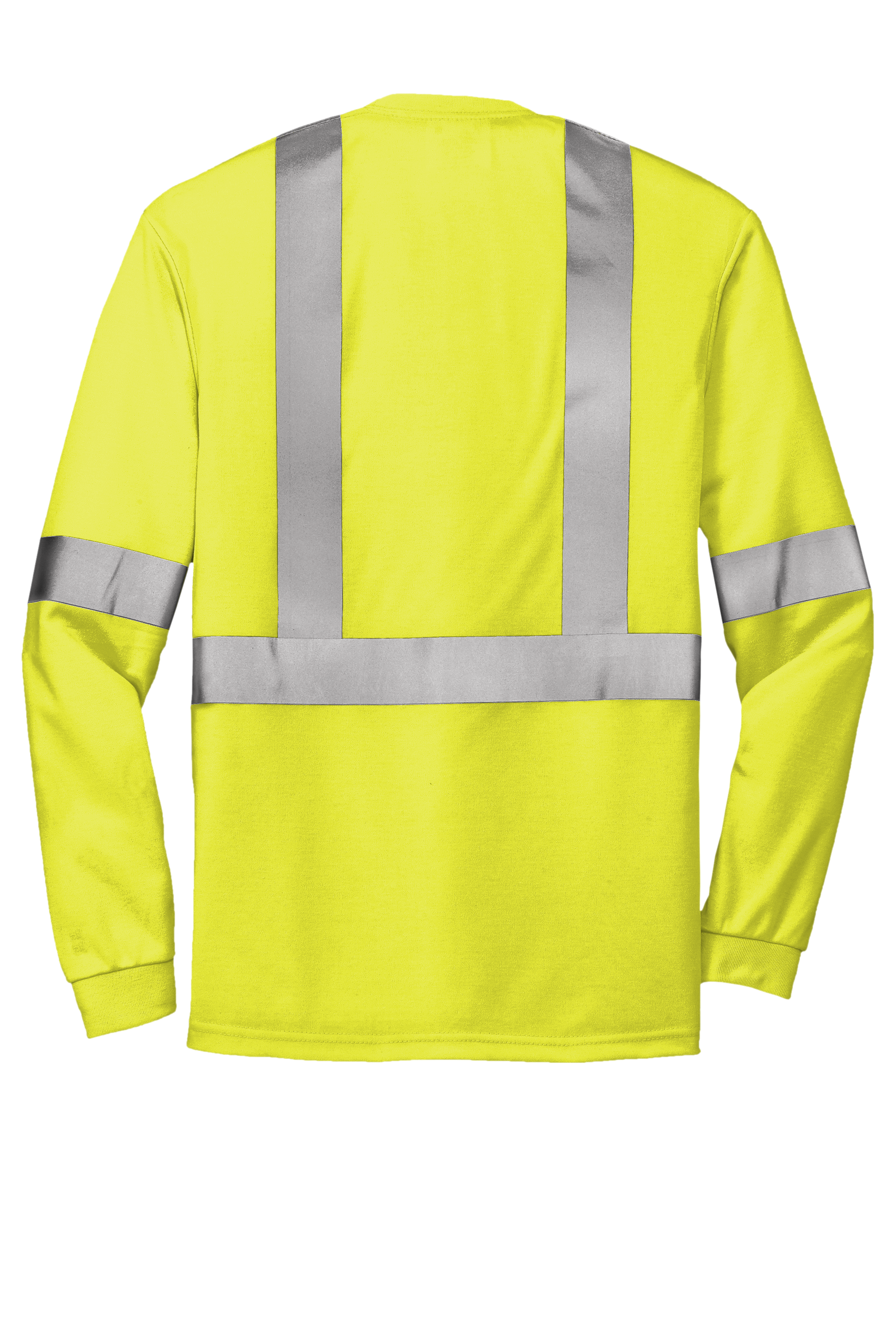 Performance Safety T-Shirt- CornerStone® ANSI 107 Class 2 Safety T-Shirt Long Sleeve