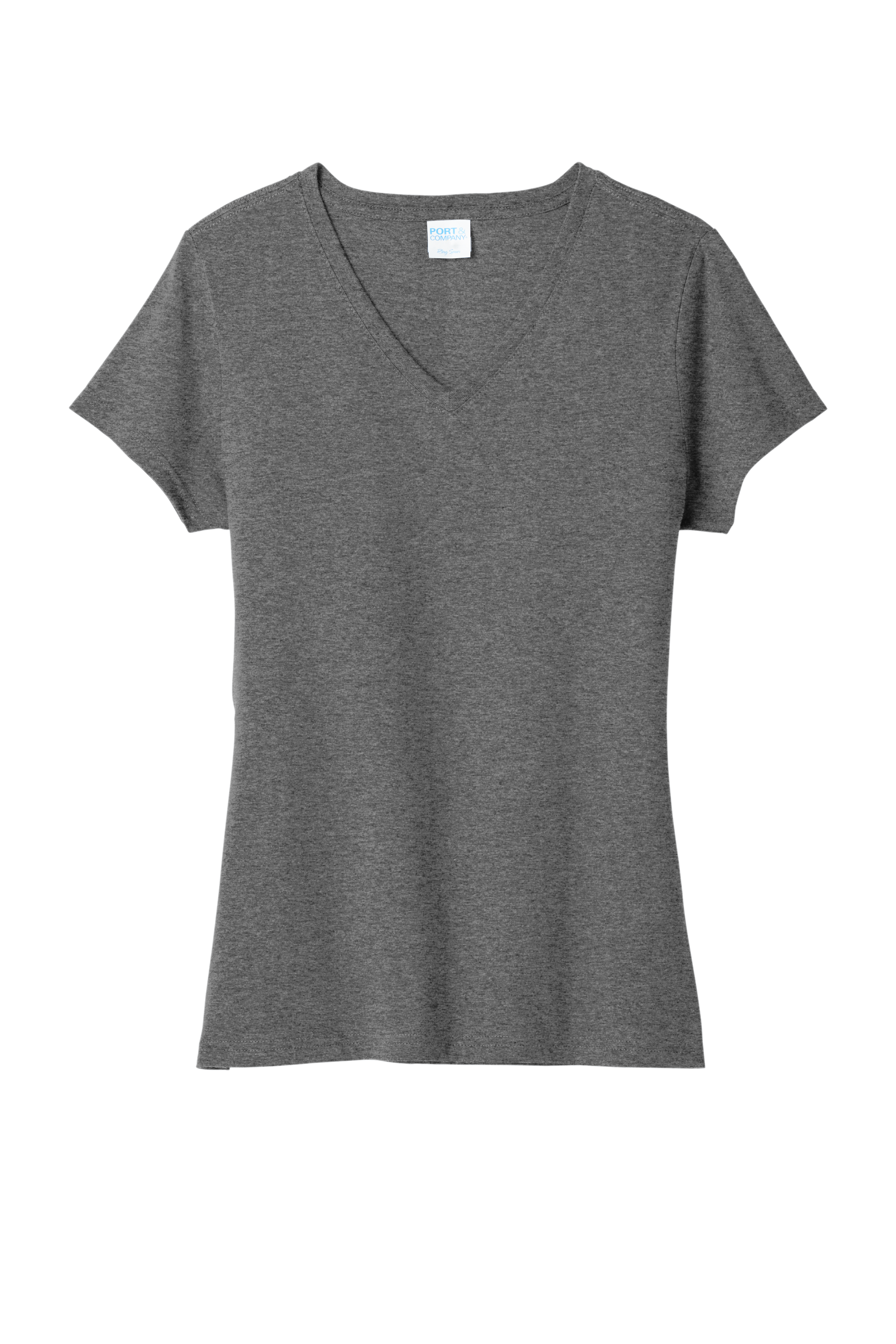 Women's Tri-Blend V-Neck Tee w Custom Printing