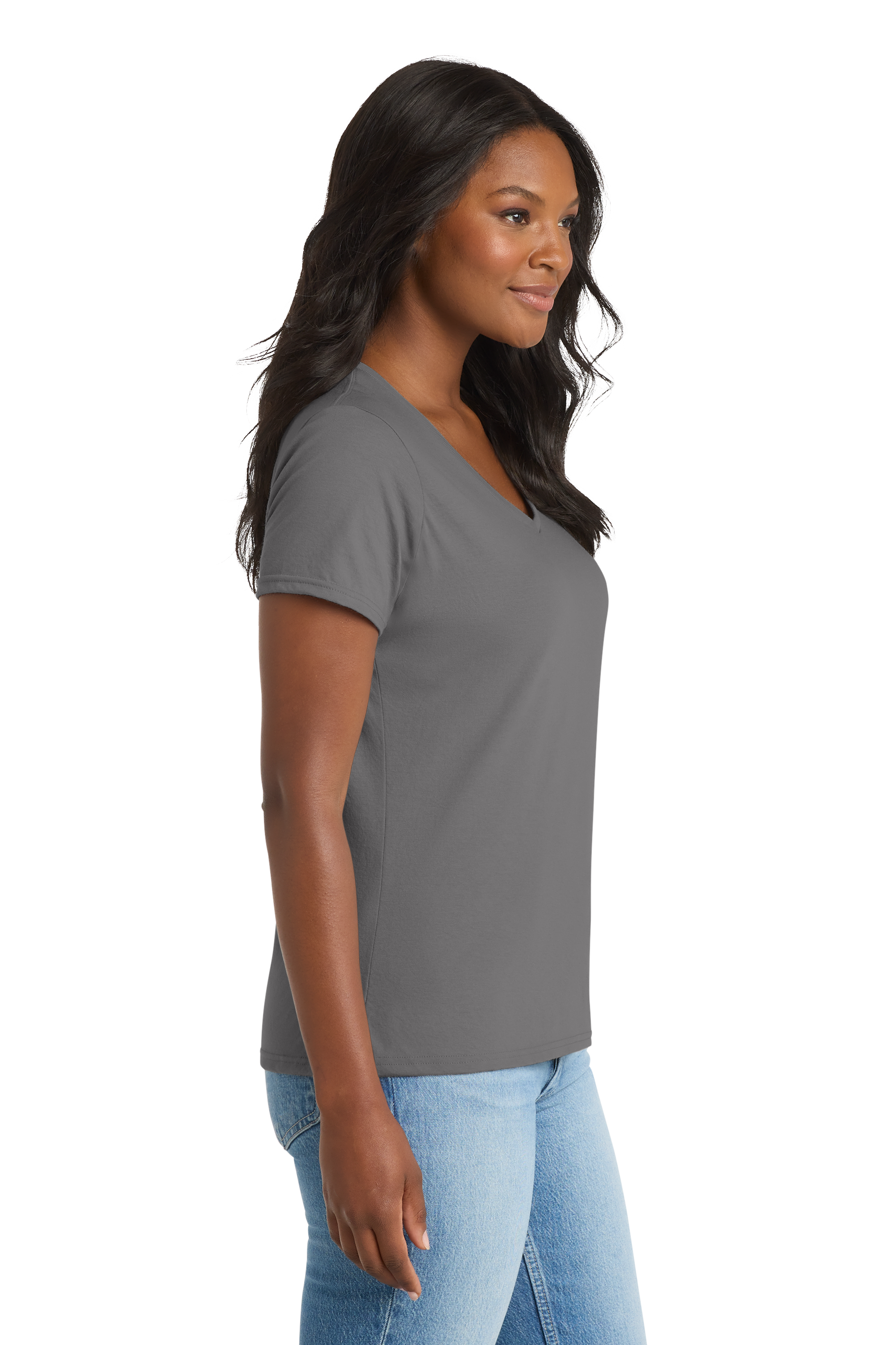 Women's Performance Blend V-Neck Tee