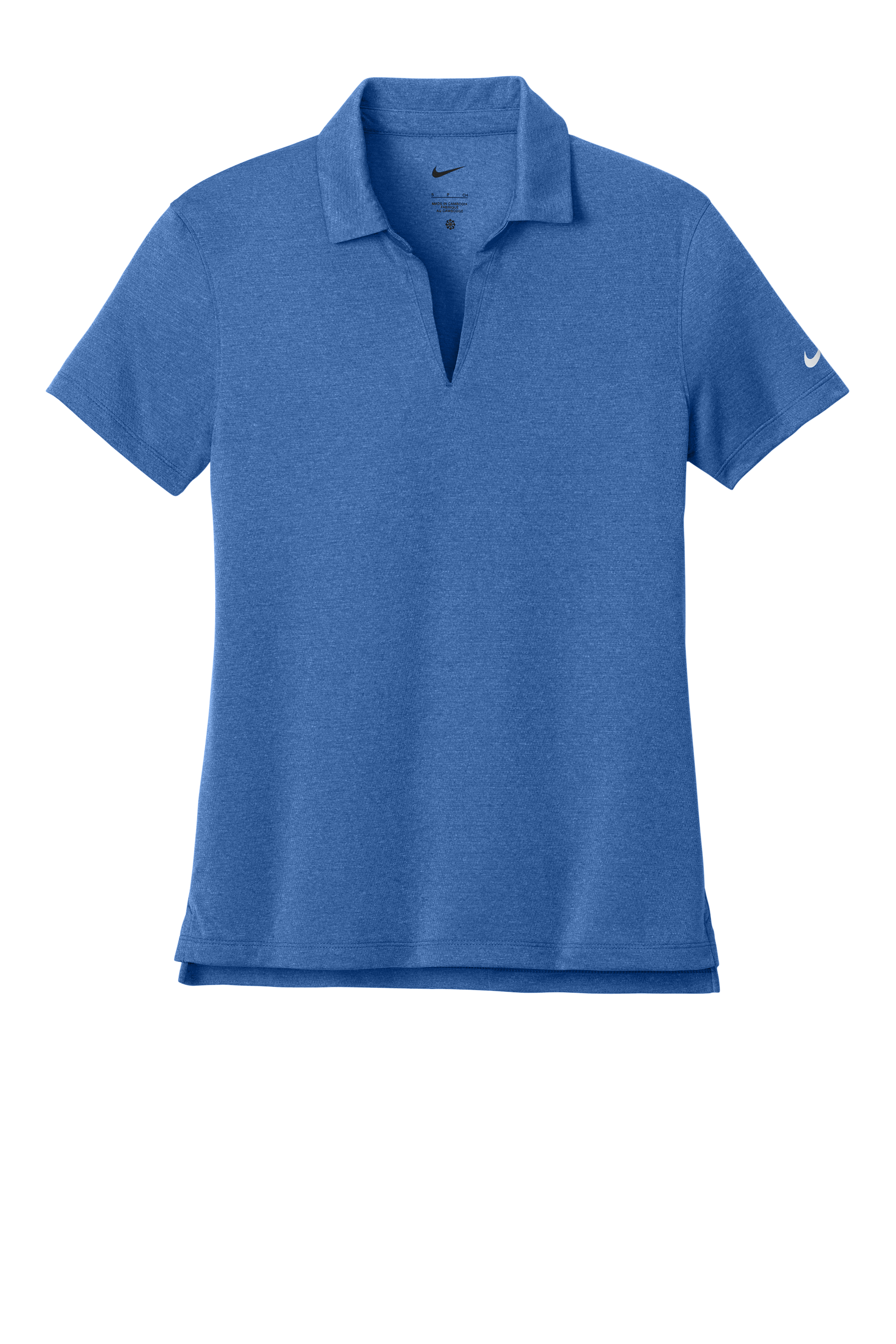 Nike Women’s Dri-FIT Smooth Heather Polo with Custom Printing