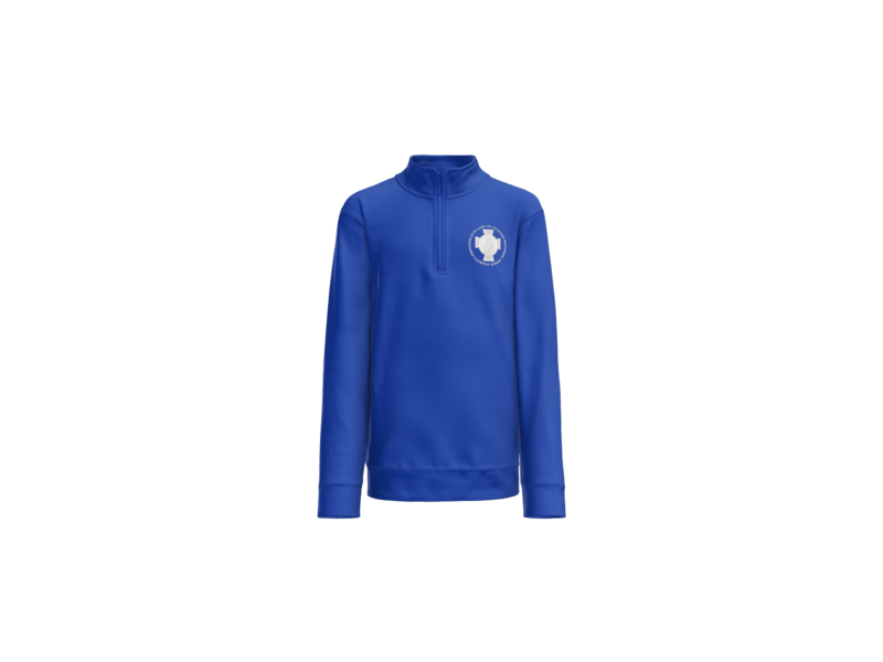 OLL Uniform-Core Fleece 1/4-Zip Pullover Sweatshirt