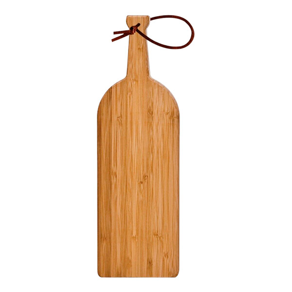 Bottle Shaped Bamboo Cutting Board image 1