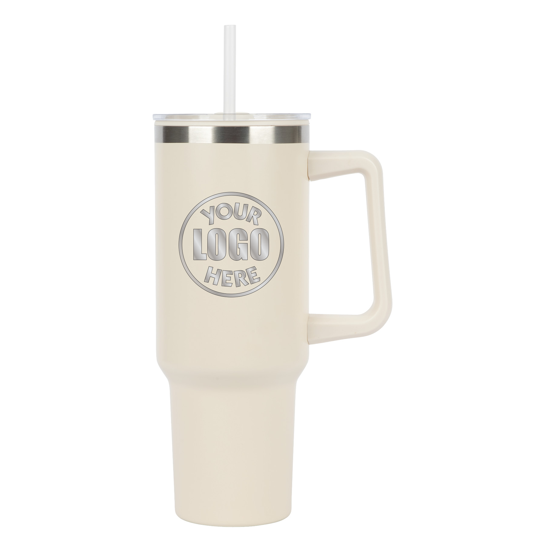 40 oz. Plastic Lined Travel Mug w/ Handel image 7