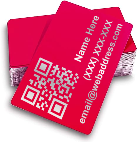 Metal business cards (50 cards) image 2