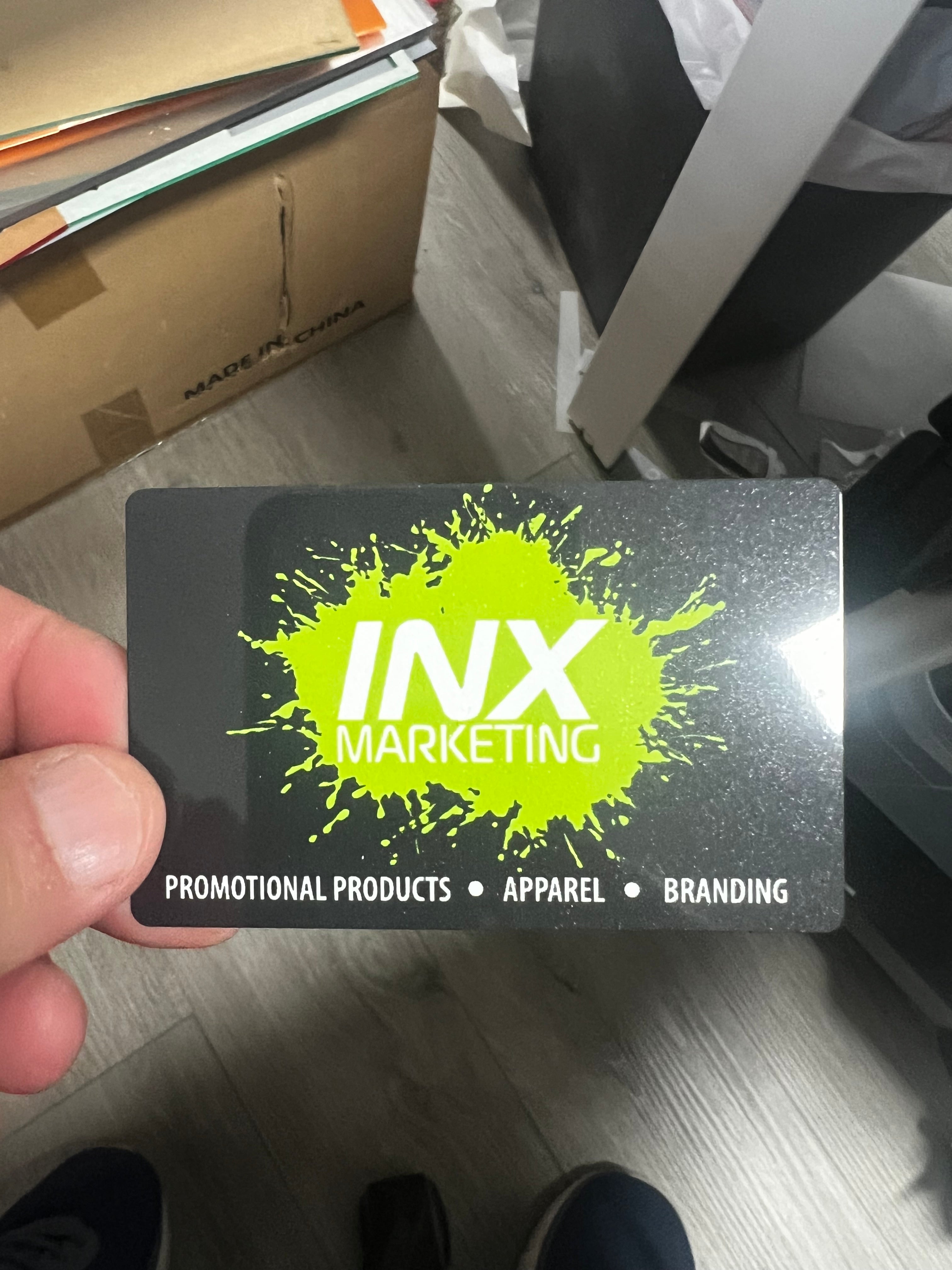 Metal Business Card   50 pack