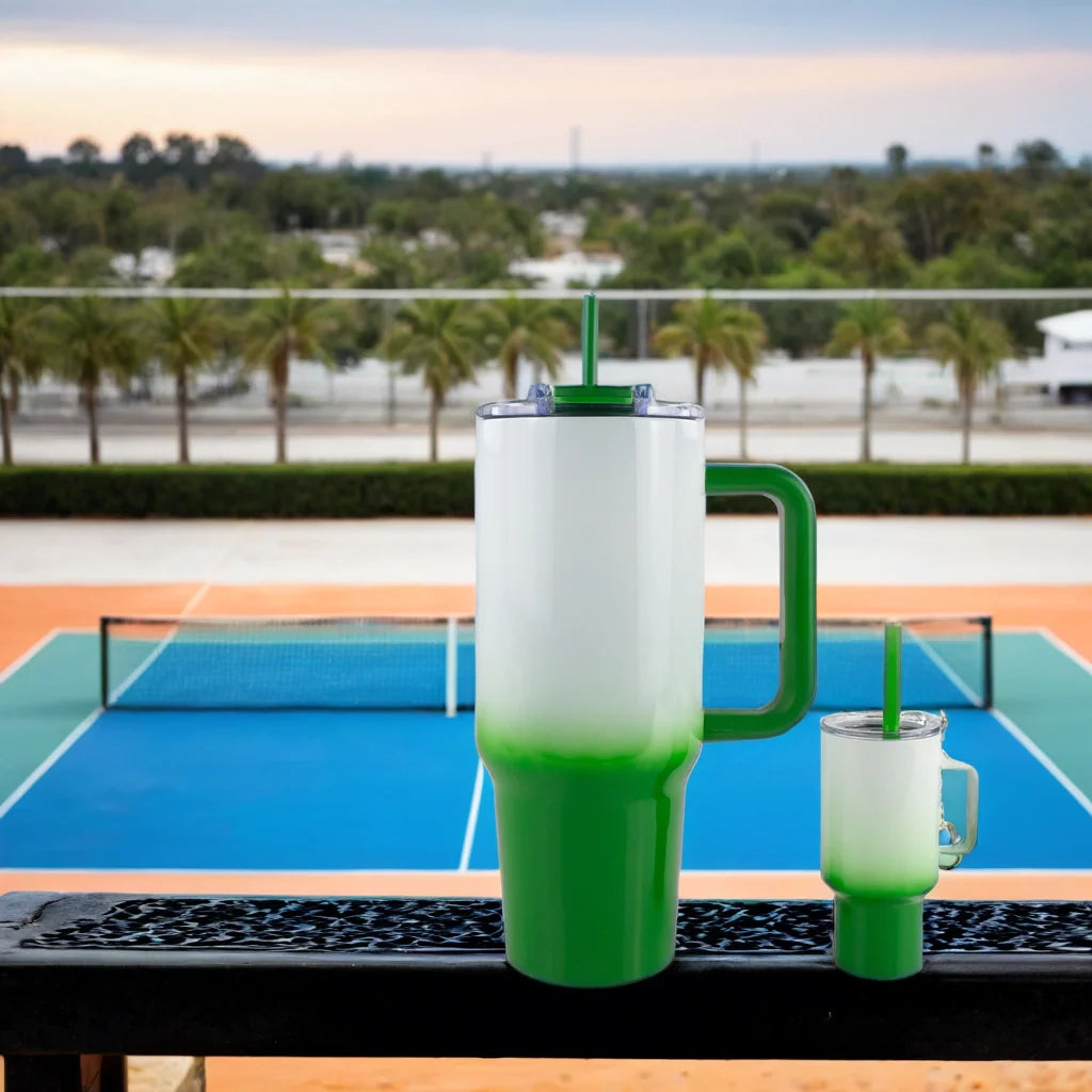 40oz Stainless Steel Traveler Tumbler with Color Fade